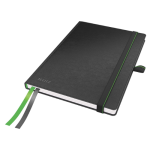 Notitieboek A5 hardcover zwart gelijnd