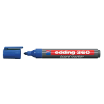 Whiteboard marker 360 1.5-3mm blauw pk 10st