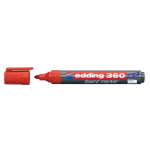 Whiteboard marker 360 1.5-3mm rood pk 10st