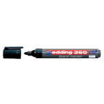 Whiteboard marker 360 1.5-3mm zwart pk 10st