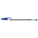 Balpen Cristal medium blauw 50st.