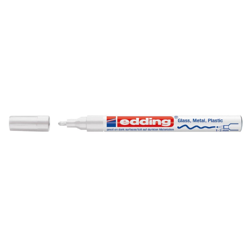 Productafbeelding - 2025-12-14T213859.749 Lakmarker 751 wit 1-2mm 10 stuks - Afbeelding 1