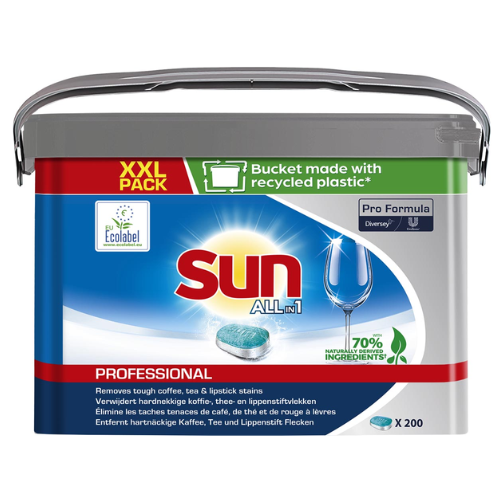 Productafbeelding - 2025-12-14T214105.069 Vaatwastabletten All-in-one pak 200 stuks - Afbeelding 1