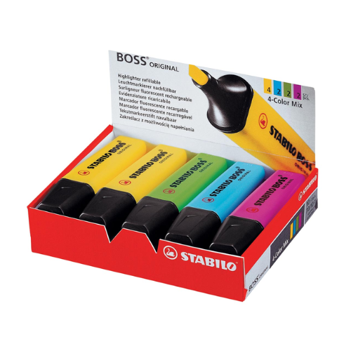 Productafbeelding - 2025-12-14T221041.165 Markeerstift assorti 10st - Afbeelding 1