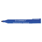 Permanente marker, 2-3 mm, blauw 10st