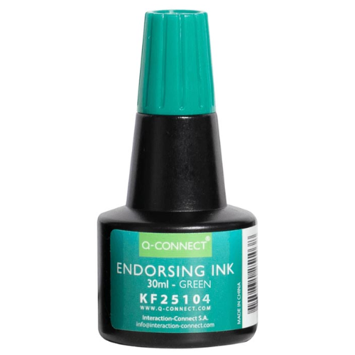 Productafbeelding (42) Stempelinkt, flesje van 28 ml, groen - Afbeelding 1