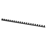 Bindrug 12mm 21 rings 100 stuks zwart