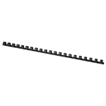 Bindrug 10mm 21 rings 100 stuks zwart