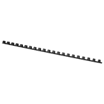Bindrug 8mm 21 rings 100 stuks zwart