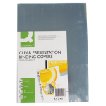 Omslagen, ft A4, PVC, 250 micron, 100st, transparant