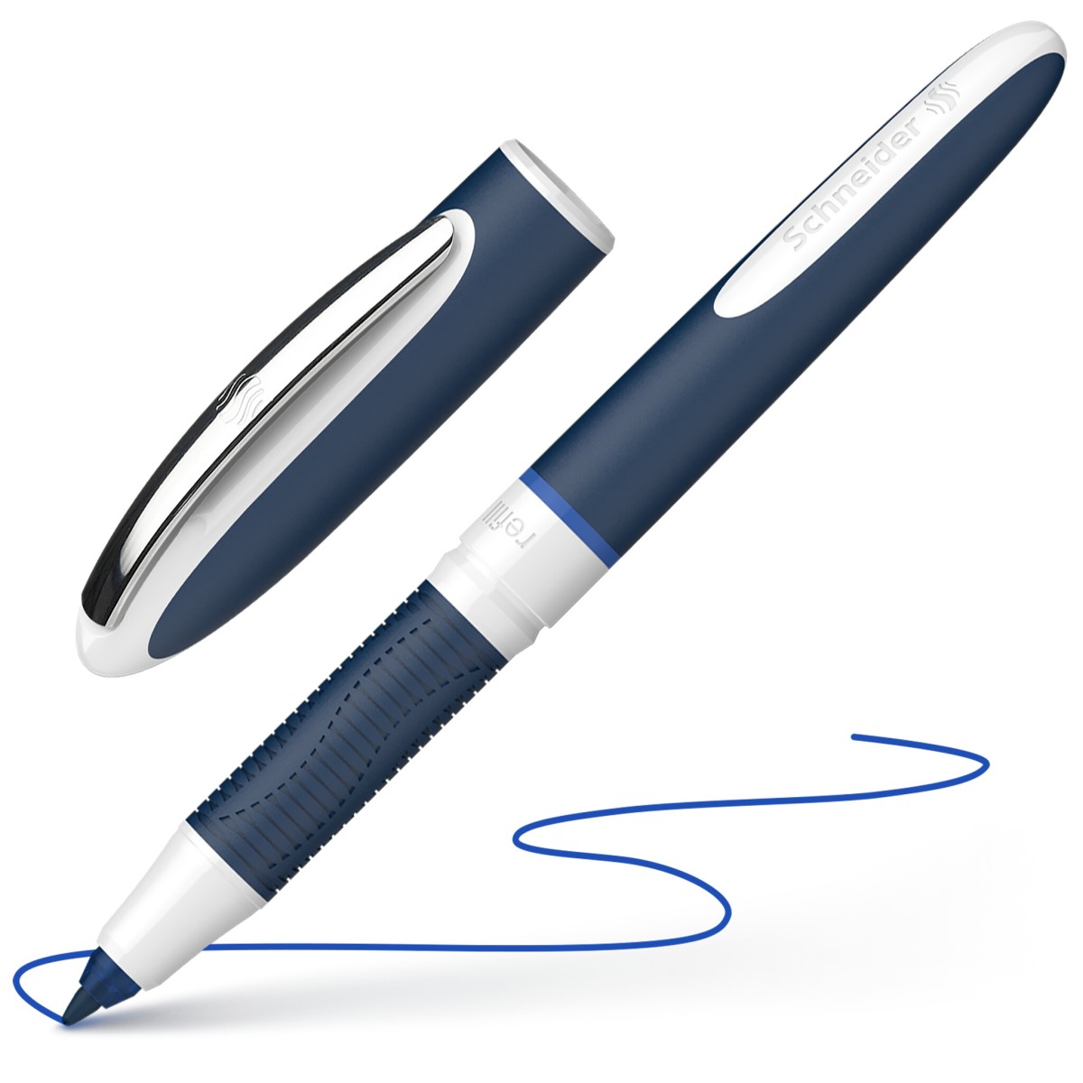downloaden - 2025-11-28T130241.840 Pen Schneider Rollerball One Change 5 stuks- Blauw - Afbeelding 1