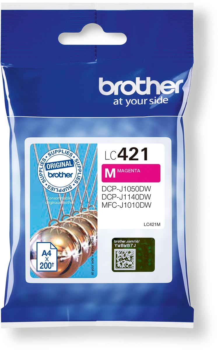 downloaden - 2025-11-28T221830.866 Inktcartridge, 200 pag. LC-421M, magenta - Afbeelding 1
