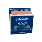 Pleisters Plastic blauw 6 x 45 stuks