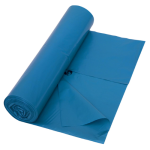 Afvalzakken 70x110cm blauw 25 stuks